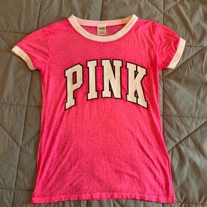PINK VS short sleeve tee